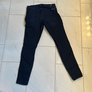 Seven for all mankind skinny blue Jean side 29
